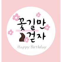 생일 현수막 V03 핑크 벌스데이 축하 파티 행사 기념일 배너 포토존 꾸미기 소품 용품 장식 데코, 생일현수막V03-핑크(80x84)