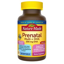 Nature Made Prenatal Multivitamin with 200mg DHA 네이쳐메이드 프레나탈 임산부 멀티비타민 DHA 200mg 90소프트젤