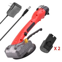보루방 목공 공작기계 무선 타일 타일링 리튬 이온 스마트 벽 바닥 타일 12pcs 흡입, 배터리 레드 2개, 나는 플러그