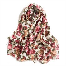 빈티지 실크 보온 지성 배색 출퇴근 매치 기좋은 빅스 플라워블라우스