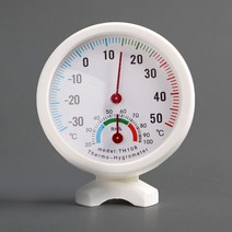비투비월드 실내용 아날로그 온도계/목욕탕 사우나 온습도계, 단일옵션