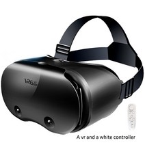 vr헤드셋 기어 게임 기기 VR VRGPRO 플러스 + 미니 안경 3D 가상 현실 헤드폰 이어폰 구글 카드보드 용 헤, [03] VR WHITE CONTROLLER, 03 VR WHITE CONTROLLER