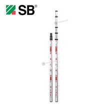 SB 알루미늄 스타프 ST-55M (국산) 5m 5단 알루미늄스타프 알미늄스타프, 1개