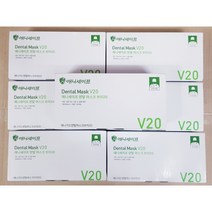 애니가드 애니세이프 덴탈마스크 V20 의약외품 50매