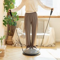 홈트 밸런스 돔볼 코어 실내운동 발란스 하프짐볼 _ 10599EA, 그레이