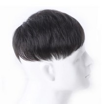 옴므킹 군인가발 남성가발 남자 정수리 인모 가발