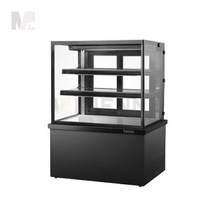 그랜드우성 900 사각 3단 LED 쇼케이스 블랙 GW D1CRG09CBL 카페쇼케이스