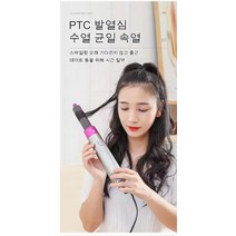 오토매틱 열풍빗 롤기 빅컬러 오인원 가정용 오토매직, 블랙 유럽 규정