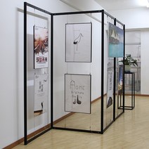 작품 전시대 전시회 진열대 도서관 팝아트 미술, 상세이페이지 참고, 1세트 1m x 2m