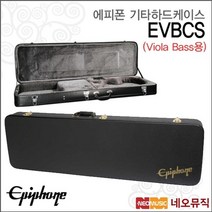 에피폰 기타 하드케이스 Epiphone EVBCS Viola Bass용, 에피폰 EVBCS/BK