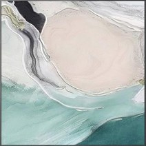 북타워 코너선반 사다리 모듈 파티션 100% 수제 유화 캔버스 월 아트 현대 추상 작품 홈 인테리어 그림 거실 침실 식당 장식, 166.100x180cm unframed - Unfra