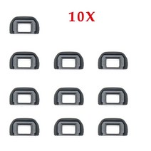 뷰파인더 eos 600d 550d 650d 700d 1000d 용 10pcs 10x ef 고무 뷰 파인더 아이 컵 아이피스 아이 컵 아이 컵 아이 패치 아이 컵, 없음