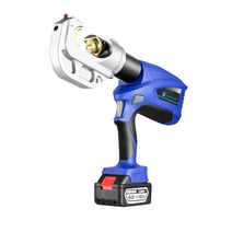 플라이어 휴대용 전기 유압 압착기 무선 충전식 펜치, HJ300 배터리 2 충전 1 몰드 12