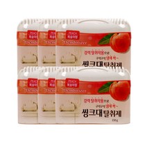 해피룸 싱크대 탈취제 6개세트 싱크대냄새제거 싱크대 방향제 싱크대 악취제거, 복숭아