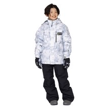 ONYONE(온요네) RESEEDA 스키웨어 주니어 JUNIOR SUIT 상하 세트 RES75002 001K009 GRYxBLK 140