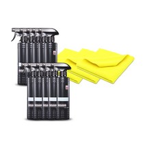 바인더 소분용기 500ml (투명 불투명), A-2 불투명 500ml 10개 + 타월 3장