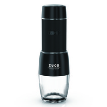[ZUCO] 휴대용 커피머신 휴대용 에스프레소머신 에스프레소머신 캡슐커피머신 등산용커피머신 캠핑용커피머신 가정용커피머신 분쇄 캡슐 2in 1 커피메이커, 단품