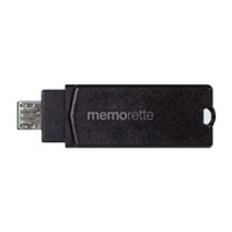 메모렛 스마트스윙 OTG USB메모리 블랙 마이크로5핀, 16GB