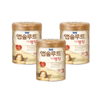 매일유업 앱솔루트 프리미엄 명작 3단계 800g 3캔