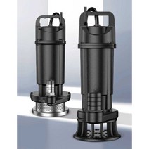 가정용 집수정 펌프 220V 수중 지하 농업 하수 관개, 1500W 2인치 + 10미터 수도관