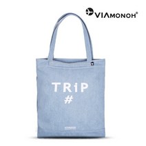 [비아모노] PLAYFUL CANVAS ECOBAG (DENIM)
