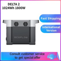 축전지 연축전지 납축 ECOFLOW DELTA 2 고속 충전 휴대용 발전소 야외 에코 플로우 태양 전지 발전기 LiFePO4 1024Wh 1800W, [01] 5V