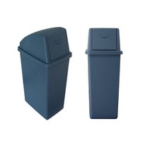 코지 네이비 9호 100L 대형쓰레기통 (종량제 봉투 75L 사용가능) 대형휴지통, 코지 9호 네이비 실외형