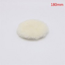 차량 듀얼 광택기 광택패드 폴리셔 4/5/6/7 인치 양모 연마 디스크 왁싱 버핑 자동차 페인트 케어 폴리셔, 06 180mm