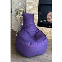배안락 의자 핑크 중간 크기 75*30*65cm 부드러운 앉은 몸 모양 방수 내구성, 02 Purple