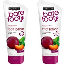 프리맨 베어 풋 발크림 발로션 풋크림 2개 Freeman Bare Foot Smooth Nourished Skin 고보습 플럼