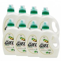 세제혁명 액체세제 NEW지엘플러스 1.8L 8통