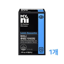 루테인 지아잔틴 복합 추출물 20% 눈 영양제 RTG 알티지오메가3 눈에좋은 마리골드꽃 헤마토코쿠스 빌베리 결명자 구기자 홍화씨유 당근 황반 눈건조 눈노화 청소년 직장인 추천, 루테인 1000mg*60캡슐, 1p