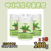 에너데이 바나바잎 추출 분말 100g x 3통 바나바입 banaba 바나나잎 바나나입 차 식품 해외 인도네시아 동남아 상록수 쥬스 티 티벳 티백 차 마시는 타 먹는 쉐이커 쉐이크
