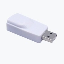 네트워크 랜카드 미니 USB 2.0-RJ45 카드 고속 데이터 전송 라인 USB-RJ45 이더넷 LAN 어댑터 PC 노트북에 적합, [01] white