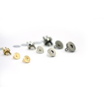 자석단추 똑딱단추 똑딱이단추 세트 20개 3가지 색상 10mm 14mm 18mm, 골드