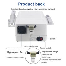공압 충격파 치료 기계 물리 ED 테니스 팔꿈치 통증 완화 12 바 릴렉스 마사지기, 02 AU PLUG
