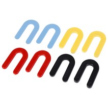 건설자재 건설현장 건설기계 레벨링을위한 200pcs 건설 도구 내구성 일일 말굽 심 U 모양 구조용 범용 타일, 한개옵션0