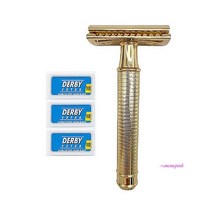 그레이거면도 이용사 derby양날 양면날 30개 면도기def506, MMSf_거) GR-DG2 + DERBY양날 30pcs