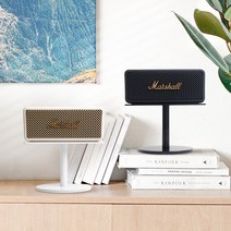 마샬 엠버튼 엠버튼2 블루투스 스피커 스탠드 받침대 거치대 인테리어, 블랙