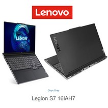 [레노버 정품리퍼] 아이디어패드 리전 S7 16IAH7 82TF003RKR Onyx Grey, Free DOS, 16GB, 1TB, 코어i7