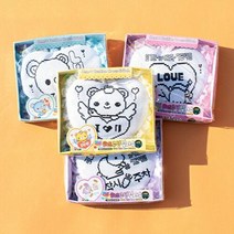 진코어 하트쿠션십자수 동물 2개세트, 단품, 단품