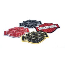 D21 할리데이비슨 모터사이클 엠블럼 스티커 뱃지, 단품