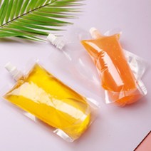 간편한 음료수 파우치 한약 팩 미숫가루 즙 주스 육수 보관, 150ml