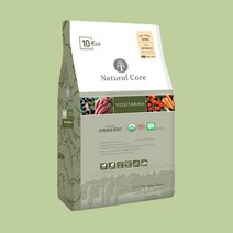 [반려동물전용/강아지사료] 네츄럴코어 에코10 베지테리언 통곡물 전연령견 1kg, 1개