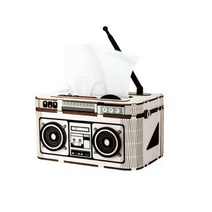 [무료배송][영문판] 로보타임 ROBOTIME DIY DESK ORGANIZER TG15 ROCK RADIO BOX 라디오 다용도함