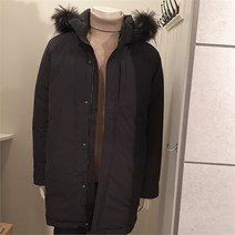 LANZI NC14 후드 퍼 해비다운 파카 LAJD21N01