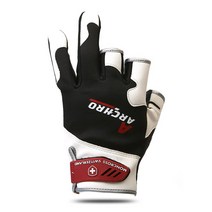 몽크로스 낚시장갑 GN-301WB 동계용 3컷 겨울장갑, 화이트/블랙