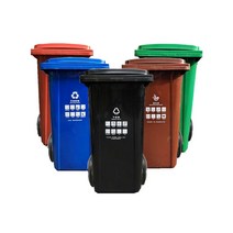 업소용 대형 쓰레기통 이동식 야외 펜션 분리수거함, Z