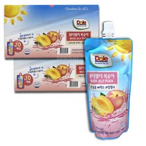 Doel 돌 워터젤리 복숭아 과즙음료 130mLx20, 130ml, 20개