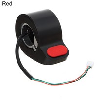 Ninebot Max G30/G30D 용 샤오미 M365/프로/1S 범용 전기 스쿠터 스로틀 Thumb Throttle KickScooter Finge, 04 Red, Red